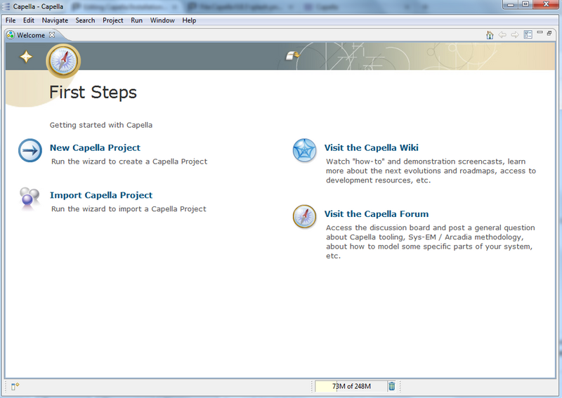 Capella 0.8.3 welcome.png